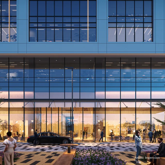 Emaar India Business Centre amenity space
